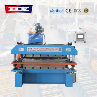 Maquina conformadora de chapas trapezoidal 1025 y trapezoidal 1000, para República Dominicana