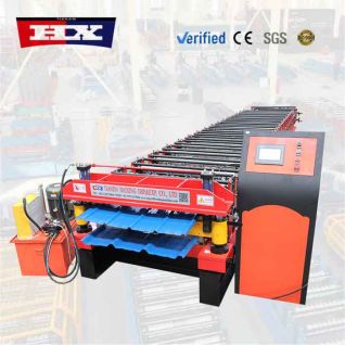 Maquina conformadora de doble chapas trapezoidal 914, para México