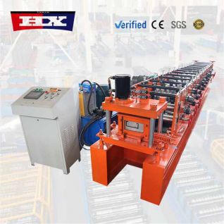 Steel purlin machine