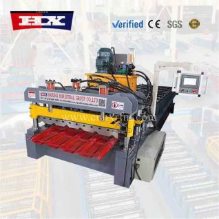 Glazed tile roll forming machine