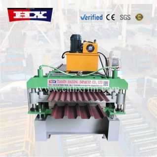 Ibr roof sheet forming machine