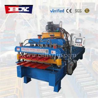 Ibr roof sheeting machine