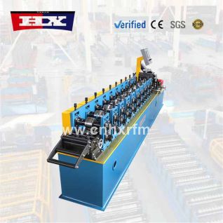 Hat channel roll forming machine