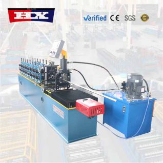 Steel angle roll forming machine