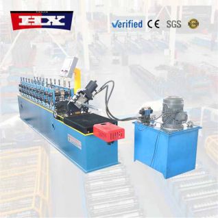 Track roll forming machine