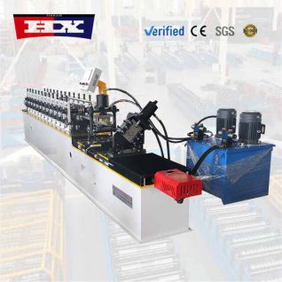 Stud and track roll forming machine